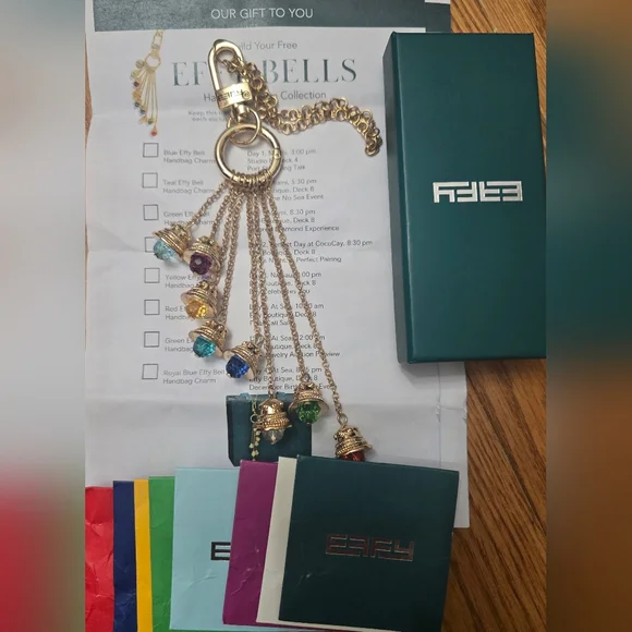 Effy Multicolor Charm Keychain - Picture 1 of 1